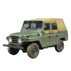 트럼페터 중국 BJ212 군용 지프 소프트탑 밀리터리 프라모델 1:35, 1개