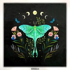 타로매트 점괘천 마법진 보드게임 별자리 대형 타로천 카드 테이블보 타로스프레드천, 5. C6호(60x60cm), 1개