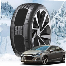 작물체인 TBZ 올뉴크루즈 붙이는 접착식 스노우체인, 스노우 착 프리미엄