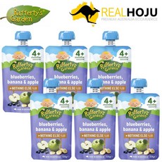 래퍼티스 가든 블루베리 바나나 사과, 6개