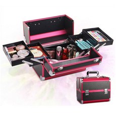 비진 맥스뷰티 전문가형 화장품 정리 수납 메이크업 캐리어, 실버