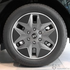 [비브랜드] 피그파인더 휠마스크 18인치 스티커 DIY 바퀴 흠집 커버 방지 데칼 패널 자동차용품 스타리아 (라운지 적용불가) 호환, 블랙홀로그램, 1개, V타입