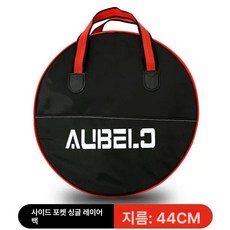 어망가방 보관가방 방수 통발 케이스 살림망 뜰채, 블랙 레드 포켓 단층 44cm