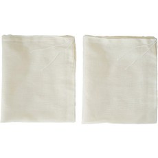 염색용 치즈클로스 봉투 재사용 가능한 콜드브루 커피 치즈 천 스트레이너 대형 견과류 밀크티 주스 백 100% 천연 면 미세 메쉬 필터 백(미디엄 2팩), Small,4 Pack