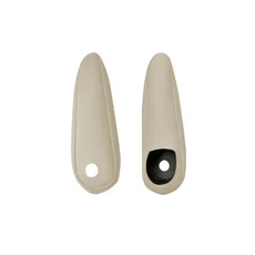 닛산 퀘스트 2011-2017 팔걸이 콘솔 뚜껑 커버용 2pcs 가죽 시트 교체, 03 Beige 1Pair