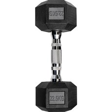 블랙육각 아령 5-25KG, 1개, 22.5kg