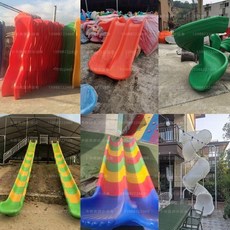 야외 미끄럼틀 플라스틱 물놀이 공원 실내 놀이동산 학교 원두막 주택, F. 플라스틱 스트레이트 버킷
