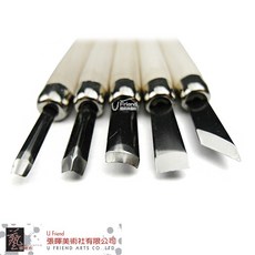 Holbein日本好賓牌短柄雕刻刀(4種規格), 1個, 7入