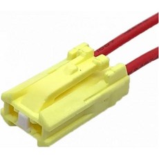 자동차 전기 커넥터 1개 2핀 7283812340 브레이크 라이트 소켓 CD 플레이어 안테나 변환 전자 와이어 하니스 라디오 플러그5개, 1 Pc, 2p 와이어 하네스