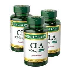 네이처스 바운티 씨엘에이 공액리놀레산 홍화씨오일 1000mg 소프트젤 Nature's Bounty Safflower Oil, 3개, 50정