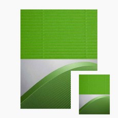 크라프트 색골판지 4절 연두색 1개 유치원만들기 공작활동