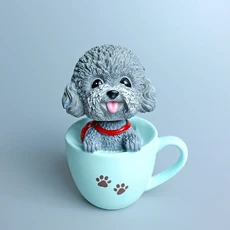 색상 변경 차 애완 동물 창의적인 스프레이 연꽃 잎 개구리 쿵푸 찻방 장식 액세서리, 04 D