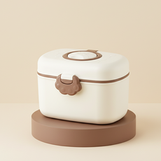 붐케어 분유케이스 S사이즈 분유통 휴대용 소분통, 1개, 화이트