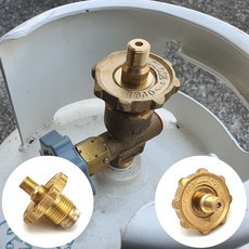 LPG가스 어댑터 LPG 호스 감압기 이소가스 어댑터 컴포지트 슈프림 3키로 3k 5k 10k 가스통 호환, LPG 이소가스 어댑터, 1개