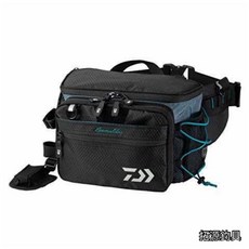 DAIWA EMERALDAS EM T Hip Bag (B) 多功能腰包 木蝦包, 黑色