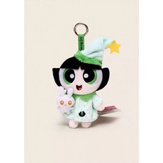 飛天小女警睡衣造型玩偶鑰匙圈 可愛卡通吊飾, 1個, 好夢毛毛