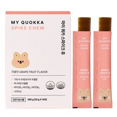 이퓨니드 마이쿼카 스파이크 츄 젤리형 다이어트 보조제 가르시니아 체지방분해 혈당조절 자몽맛, 1박스, 14회분