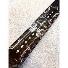 夢成音樂中心 PERRI'S 吉他背帶 槍與玫瑰 白玫瑰十字架背帶 Guns N' Roses 現貨, 1個