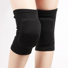 DD-12579 쿠션 스포츠 무릎 보호대 2개입, 1개, S