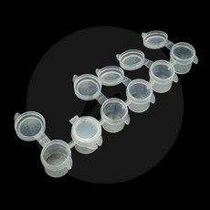 꿀이맘 반투명 6구 물감통 5ml 수채화물감