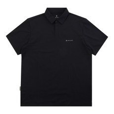 [스노우피크] 남성 퀵드라이 반팔 폴로 티셔츠 S26MMTPS14 BK