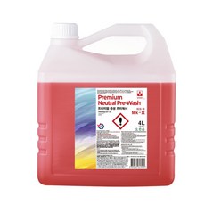 본세차전 오염제거 대용량 중성 프리워시 4L