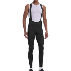 YKYWBIKE 남성용 사이클링 빕 팬츠 4D 패딩 라이딩 팬츠 포켓이 있는 사이클링 타이츠 남성용 사이클링용 바이크 팬츠 블랙 롱. 미디엄 163046