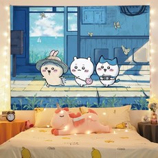 치이카와 패브릭포스터 태피스트리 가림막천 먼작귀, AK