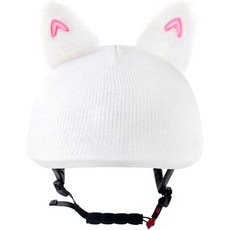 스노우 헬멧 추천 겨울 스포츠 보호장비 안전 스키 스노보드 커버 귀여운 팬더 니트 모자 스노보드용, cat