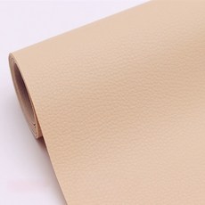 인조가죽시트지 가죽 수선패치 자동차 좌석 소파 의자 자기 접착 패치 스티커 블랙 수리 Refurbish 구멍 인공 패브릭, [00] 200x50cm, [00] Beige