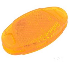 에이오티(AOT)샵 자전거바퀴 반사판 1P 자전거휠반사스티커, 황색