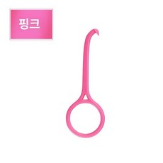 투명 색상 도구 DIY 실타래 아크릴 바늘 리무버 정렬기 5피스 교정기, 핑크, 1개, 1L