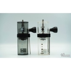 Hario 新輕巧手搖磨豆機 MSGN-2-T/MSGS-2-B 93 Coffee, 透明色陶瓷刀, 1個