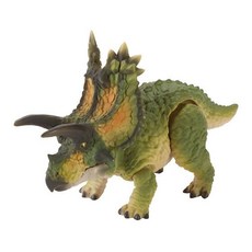 BANDAI 生物大圖鑑 恐龍P3 模型 迅猛龍 五角龍 暴龍, 1個, 五角龍 / 綠色ペンタケラトプスグリーン