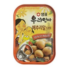 샘표식품 우리엄마 메추리알 장조림 130G, 1개