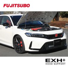 FUJITSUBO 藤壺 EXH 鈦金屬引擎蓋頂桿 HONDA CIVIC TYPE R FL5, 1個
