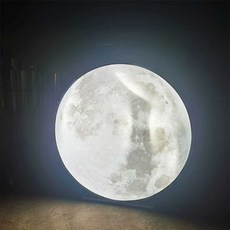 보름달 LED 조명 소품 인테리어 램프 무드등 정원 카페, 3. 백색광 1.5m