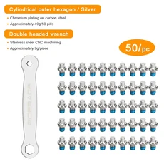 산악 자전거 페달 볼트 스터드 미끄럼 나사 방지 1.silver 고정 개로트, 02 Sliver B