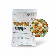 냉동 짜장 카레야채믹스 1kg, 1개