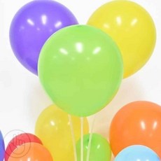 내픽 25cm 혼합풍선 10개 생일파티풍선