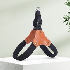 寵物牽引繩中大型犬可調節狗鏈馬鞍式狗狗胸揹帶防爆衝寵物用品, 1個, 黑色【單胸背】