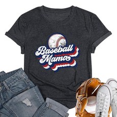 여성용 야구 셔츠 재미있는 하트 그래픽 탱크 탑 운동 캐주얼 여름 민소매 머슬 엄마 셔츠 회색. M