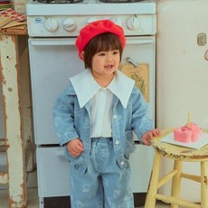 오뜨베베KC 에어리카라블라우스(모델컷) (아이보리/내추럴) XS(1-2y)~XL(6-7y)