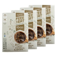 사이블즈프리투이트 로티니 슈퍼푸드 화이트 글루텐 프리 프로틴, 57g, 4개