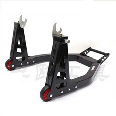 접이식 오토바이 바이크 적재 안전발판 사다리 경사로 상하차 자동 미니 기어 알루미늄 레버, 1개, 1. U포크
