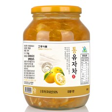(고흥식품) 화학 첨가물이 없는 100% 통 유자차, 2kg, 1개입, 1개, 2kg