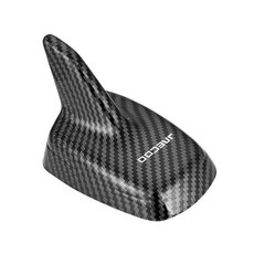 체리 자쿠 카본 파이버 차량 루프탑 마운트 샤크핀 안테나 자동차 라디오 신호 증폭기, 1. 1pc