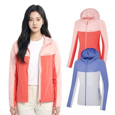 콜핑 여성 봄 프론트 라이트 스트레치 경량 등산 바람막이 자켓 KSC627SJ5W