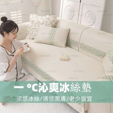 可開統編 沙發涼席墊夏防滑座墊夏天款墊子夏款坐墊夏天沙發墊夏季冰絲涼墊, 鴛尾-灰色,70*180