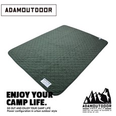 ADAMOUTDOOR 軍風電熱毯 恆溫電熱毯 露營電毯 保暖毯, 【軍綠色】